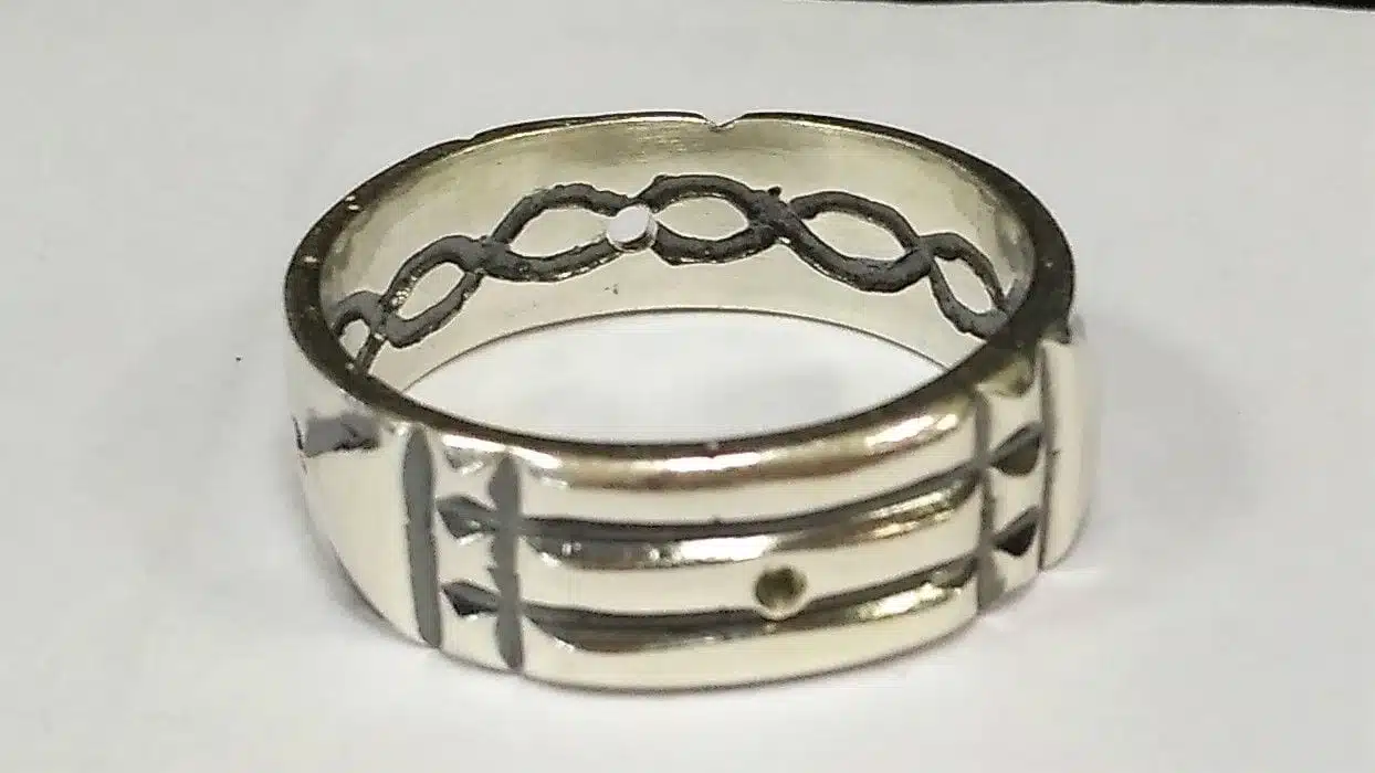 The Authentic Atlantis Ring - Large size 23 (20mm) - Sterling Silver - Image 7