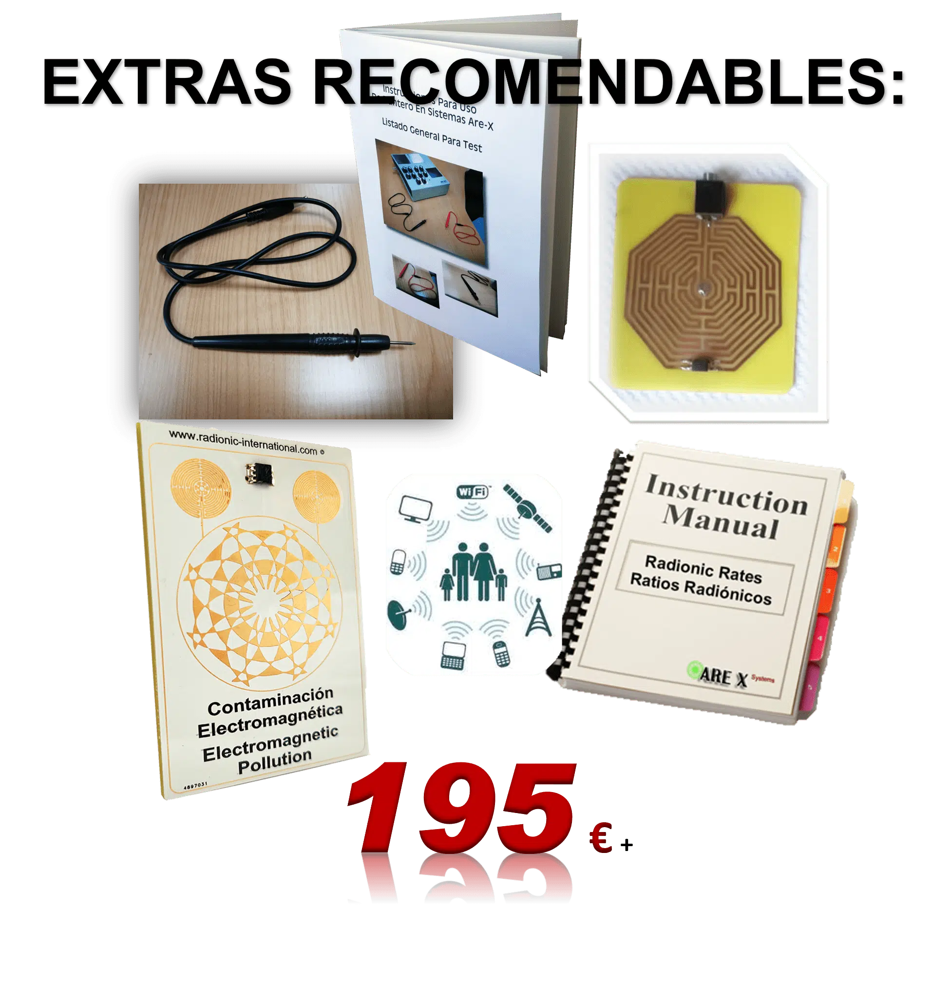 Accesorios opcionales para equipo ARE X3 Pro. Precio especial. (Muy recomendables) - Imagen 2