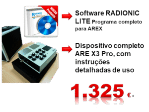 Dispositivo AREX 3 pro + Software radionic lite