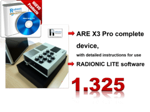 AREX3-Pro + Software RADIONIC LITE