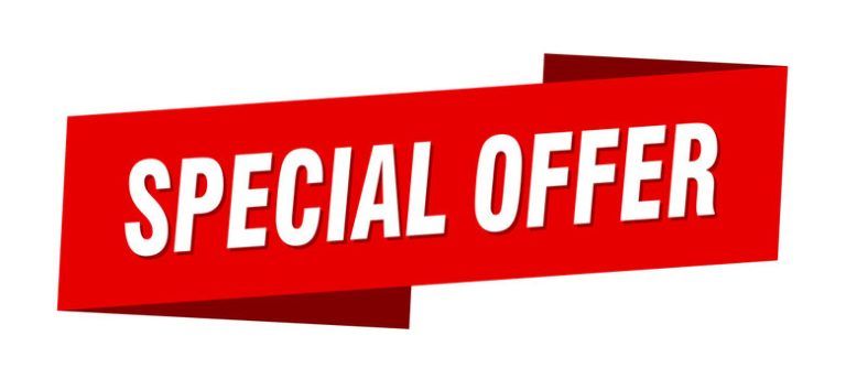 New SPECIAL OFFER (Only for subscribers)