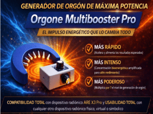 Orgone Multibooster Pro (Generador de Orgón de Alto Rendimiento)