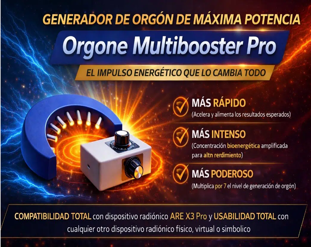 Orgone Multibooster Pro (Generador de Orgón de Alto Rendimiento) Oferta Especial